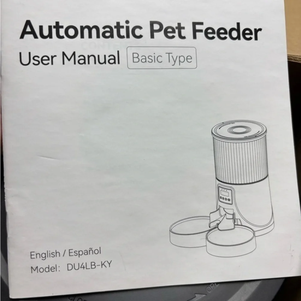 Pet Ultra DU4LB-KY Pet Dry Food Dispenser‎